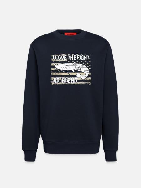 Poisson-chat - Sweat bio décontracté fabriqué en UE - DARK NAVY