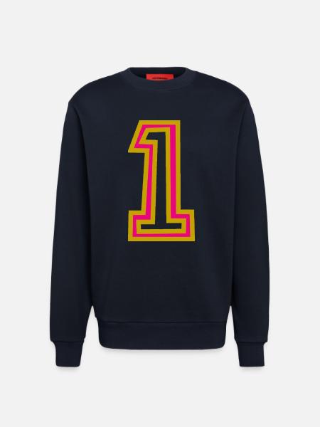 1. 1 AN - Sweat bio décontracté fabriqué en UE - DARK NAVY