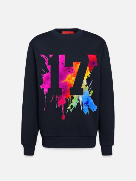17 YEARS 17TH BIRTHDAY - Sweatshirt - made by SPREAD - DARK NAVY