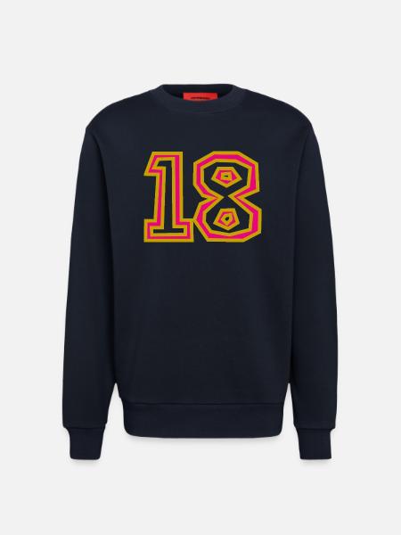 18 - Sweatshirt - made by SPREAD  - DARK NAVY