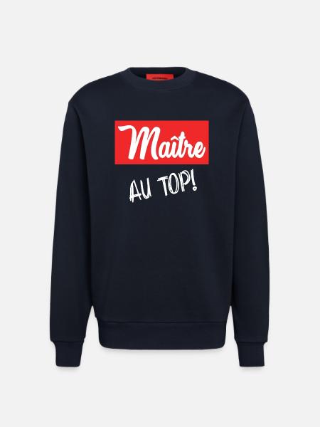 MASTER - Sweatshirt - made by SPREAD - DARK NAVY