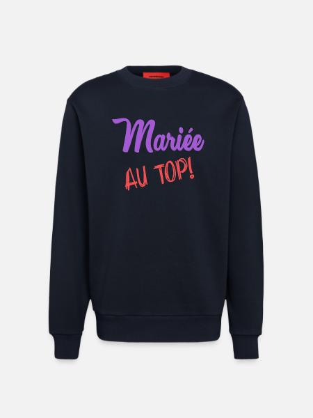 MARIEE - Sweat bio décontracté fabriqué en UE - DARK NAVY