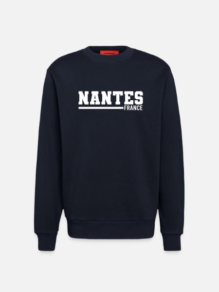 Nantes | France - Sweatshirt - made by SPREAD  - DARK NAVY