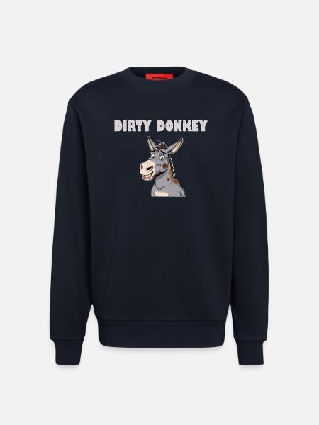 DIRTY DONKEY - Sweatshirt - made by SPREAD - DARK NAVY
