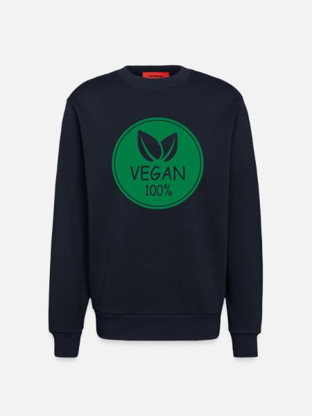 vegan 100% - Sweatshirt - made by SPREAD - DARK NAVY