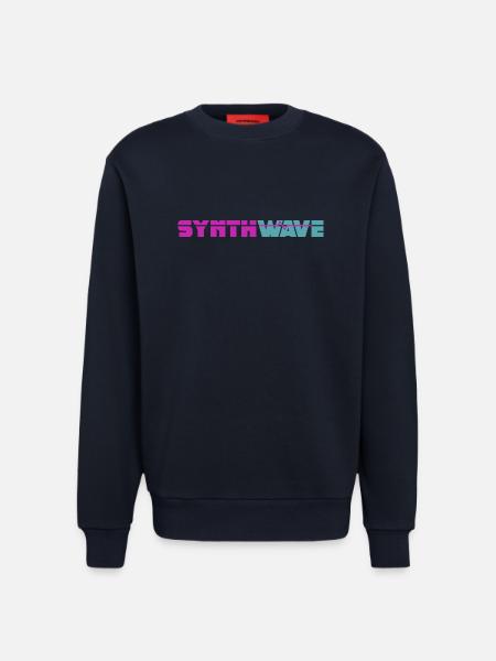 Synthwave - Sweatshirt - made by SPREAD - DARK NAVY