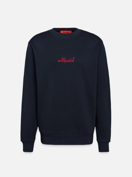Always Antifascist - Sweatshirt - made by SPREAD - DARK NAVY