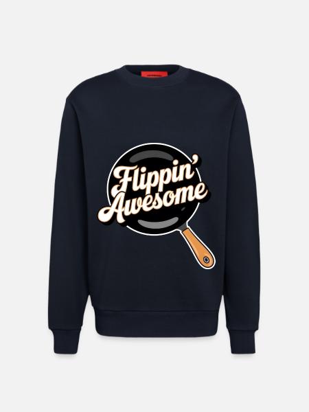 Flippin Awesome - Sweatshirt - made by SPREAD  - DARK NAVY
