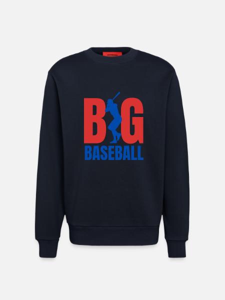 Baseball BIG - Sweatshirt - made by SPREAD - DARK NAVY
