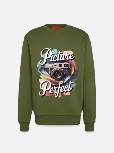 Picture Perfect - Sweatshirt - made by SPREAD  - MOSS GREEN