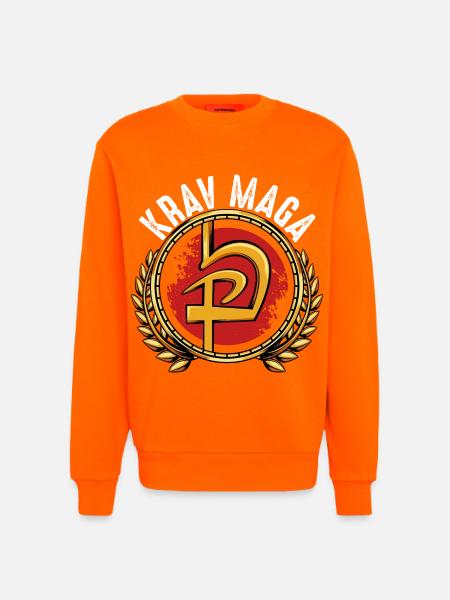 Krav Maga - Sweatshirt - made by SPREAD - SUNSET ORANGE