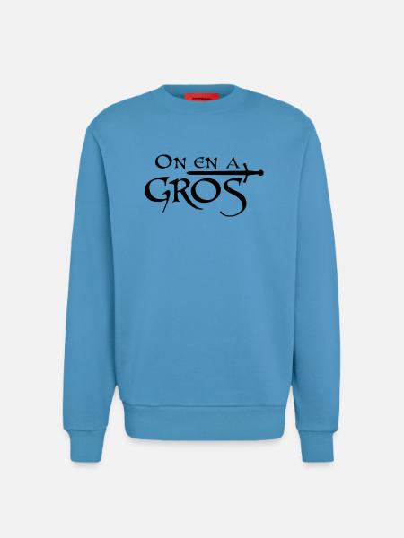 On en a gros - Sweat bio décontracté fabriqué en UE - Sol Blue