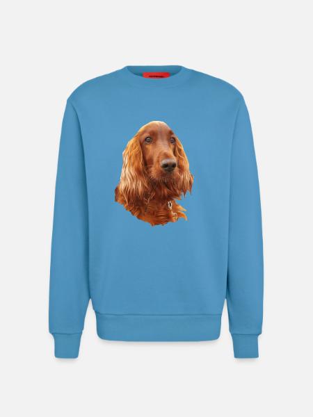 Irish Setter Red - Sweatshirt - made by SPREAD  -  Sol Blue