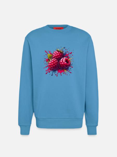 Himbeeren-Farbexplosion - Sweatshirt - made by SPREAD - Sol Blue