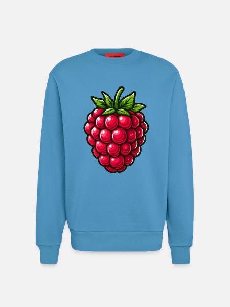 Raspberry, fruit - Sweatshirt - made by SPREAD  -  Sol Blue