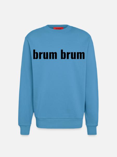 Brum Brum - Sweat bio décontracté fabriqué en UE - Sol Blue