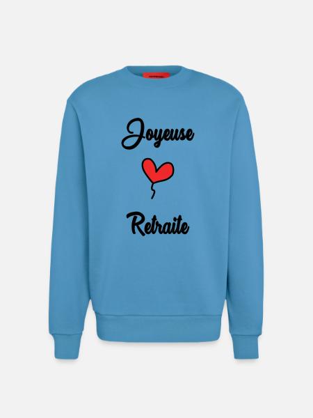 RETIREMENT - Sweatshirt - made by SPREAD  -  Sol Blue