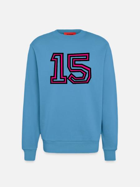 15 - Sweatshirt - made by SPREAD - Sol Blue
