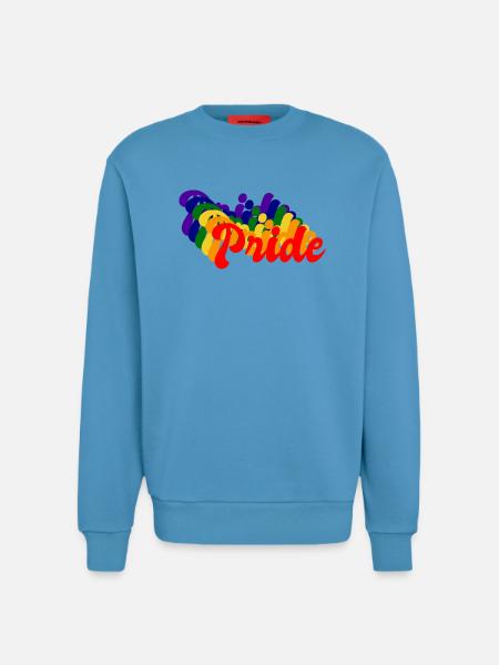 Pride LGBT Retro - Sweatshirt - made by SPREAD - Sol Blue
