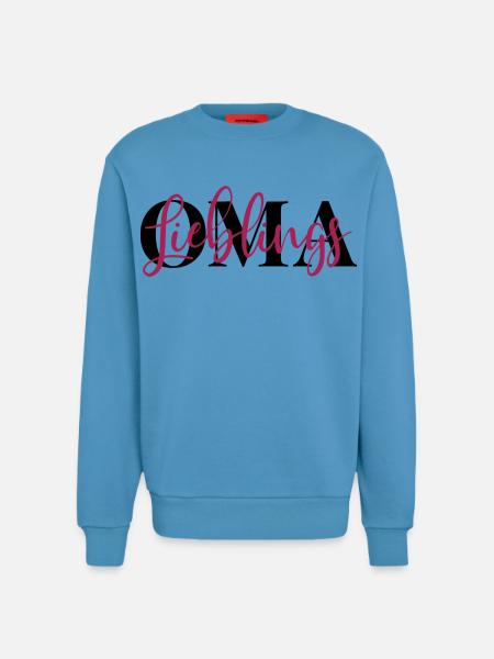 Lieblingsoma Oma - Sweatshirt - made by SPREAD - Sol Blue