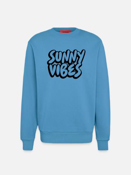SUNNY VIBES - Sweatshirt - made by SPREAD  -  Sol Blue