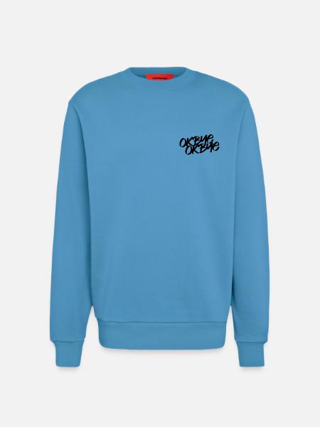 OKBYEOKBYE - Sweatshirt - made by SPREAD - Sol Blue