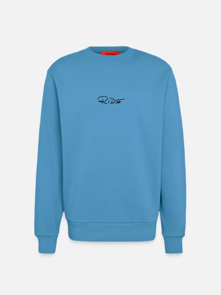 CHEVAUCHER - Sweat bio décontracté fabriqué en UE - Sol Blue
