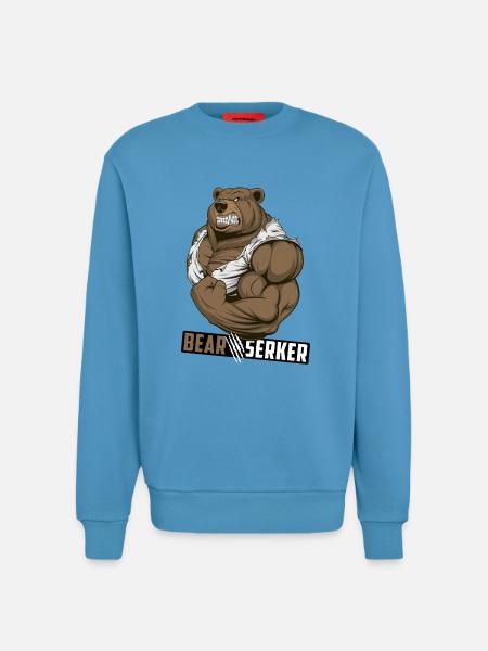 Bearserker - Sweatshirt - made by SPREAD  -  Sol Blue