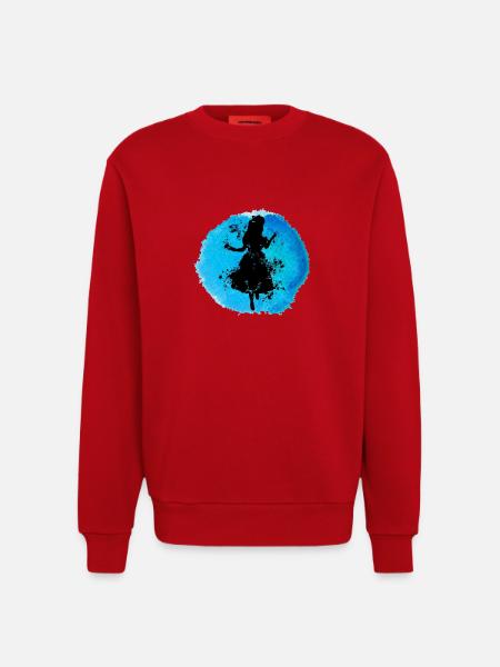 Alice in Underground - Sweatshirt - made by SPREAD  - red