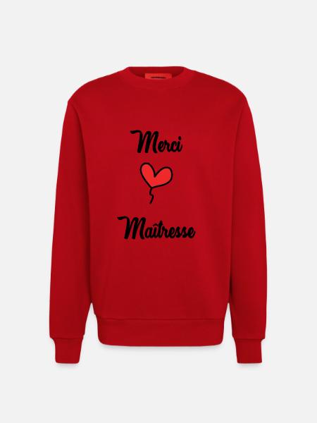 VIELEN DANK. GELIEBTE - Sweatshirt - made by SPREAD - Rot