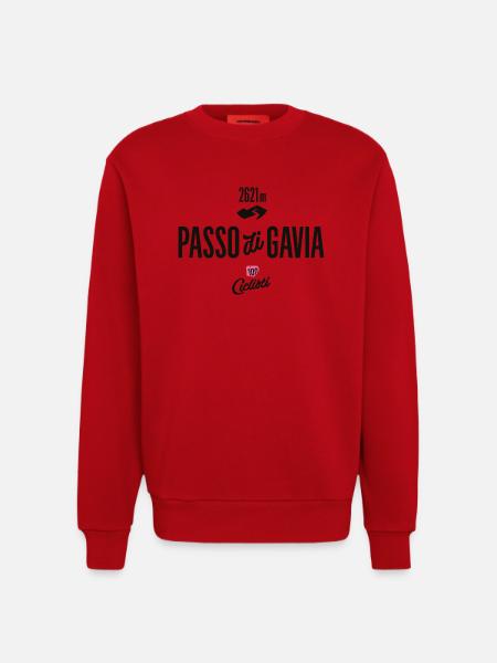 Gavia Pass - Sweatshirt - made by SPREAD  - Rot
