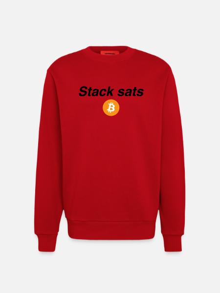 Stack sats - Sweatshirt - made by SPREAD - Rot