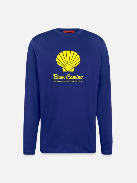Buen Camino 1 - Langarmshirt - made by SPREAD  - Iconic Blue