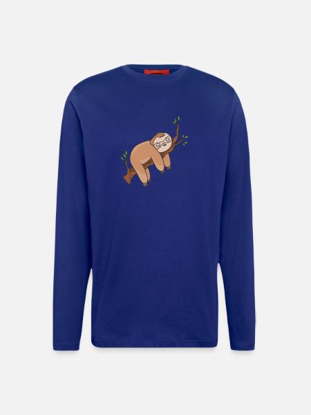 Faultier - Langarmshirt - made by SPREAD  - Iconic Blue