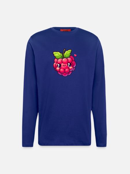 Raspberry - Heart - Longsleeve - made by SPREAD  - Iconic Blue