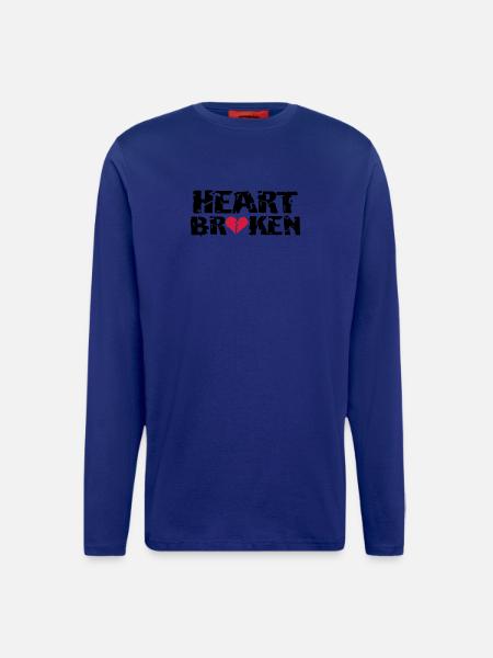 Heart <3Broken - Longsleeve - made by SPREAD - Iconic Blue