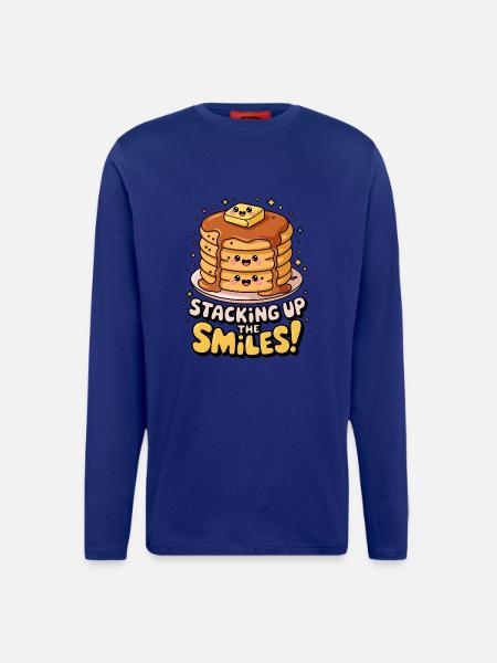 Staking Up The Smiles! - Longsleeve - made by SPREAD  - Iconic Blue
