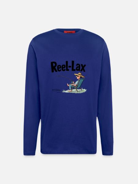 Reel laxiste - Manches longues bio décontracté fabriqué en UE - Iconic Blue
