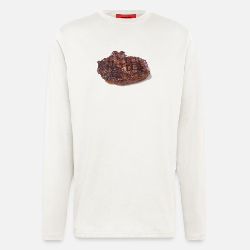 Steak - Longsleeve - made by SPREAD  - OFF WHITE