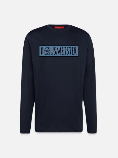 Hausmeister - Langarmshirt - made by SPREAD - DARK NAVY