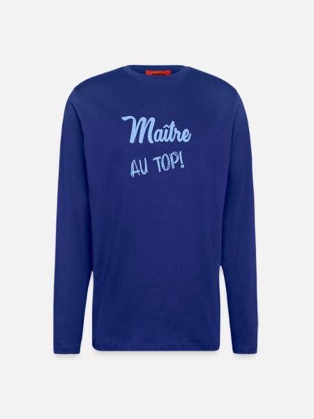 MASTER. MASTER - Longsleeve - made by SPREAD  - DARK NAVY