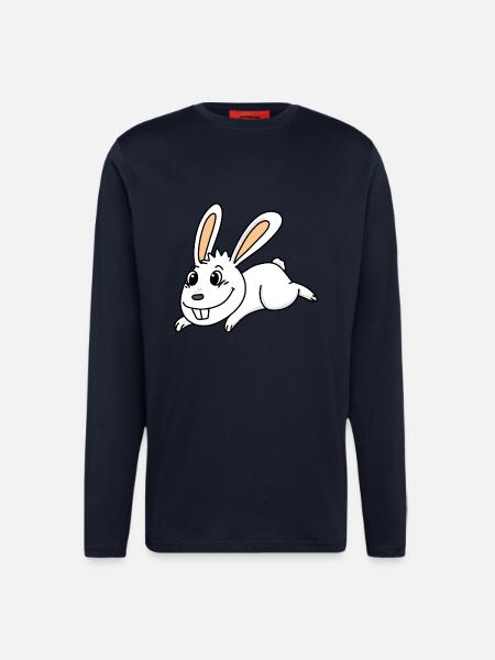 Rabbit easter - Longsleeve - made by SPREAD - DARK NAVY