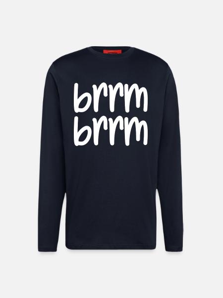 brrm brrm - Longsleeve - made by SPREAD - DARK NAVY