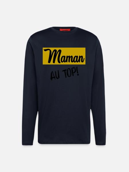 GRANNY. MOTHER'S DAY - Longsleeve - made by SPREAD - DARK NAVY