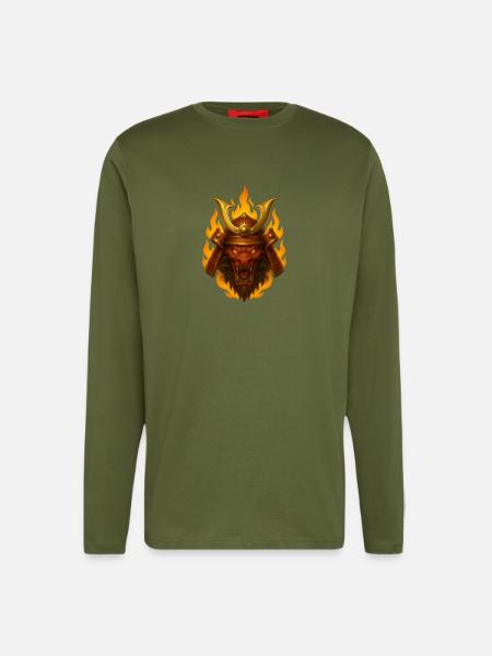 EMBER RONIN - Longsleeve - made by SPREAD  - MOSS GREEN