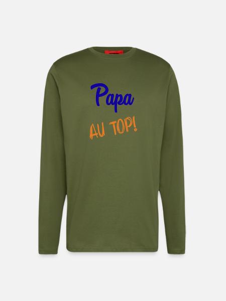 DAD - Longsleeve - made by SPREAD - MOSS GREEN