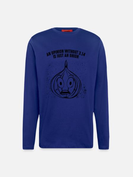 Math Pi onion - Longsleeve - made by SPREAD  - MOSS GREEN