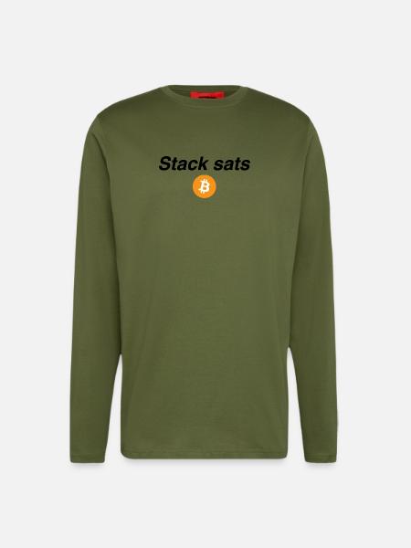 Stack sats - Langarmshirt - made by SPREAD - MOSS GREEN