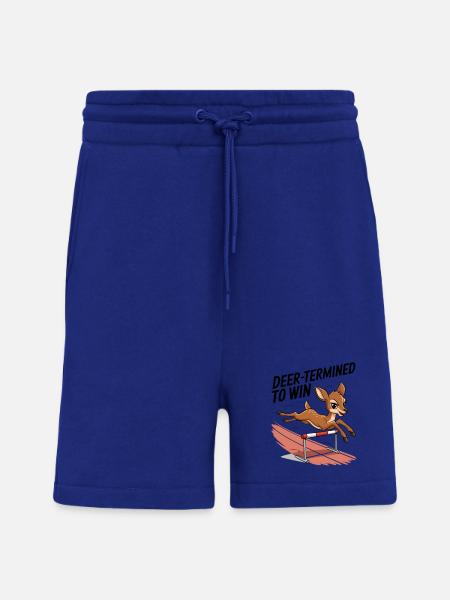Deer-Termined pour gagner - Short bio décontracté fabriqué en UE - Iconic Blue