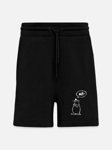 NÖ Maus - Shorts - made by SPREAD - SOLID BLACK